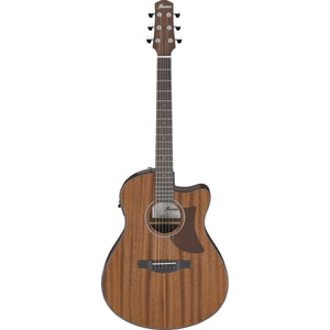 Ibanez AAM54CEOPN Acoustic Guitar Open Pore Natural w/ Pickup & Cutaway