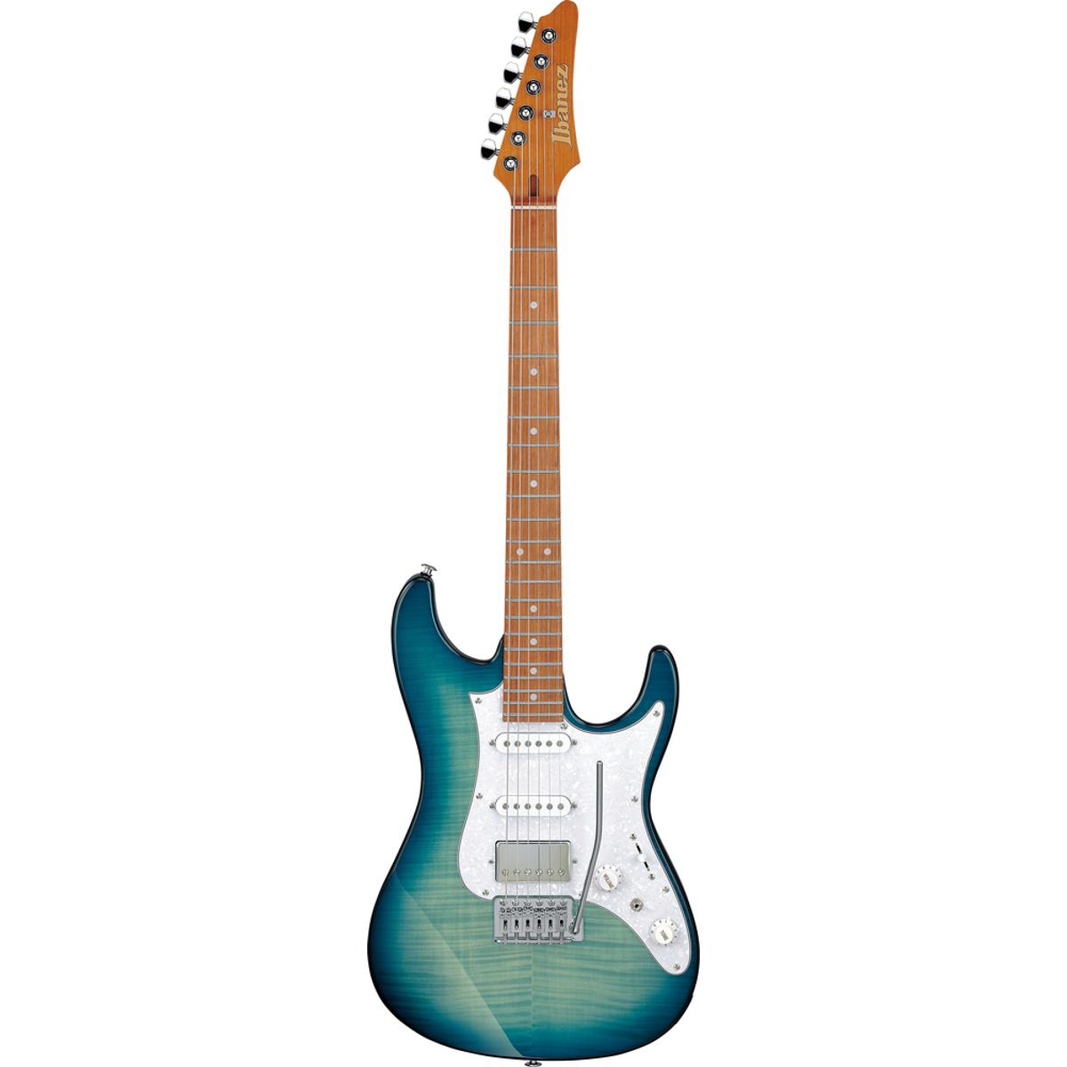Ibanez AZ22S1F Electric Guitar Transparent Turquoise Burst