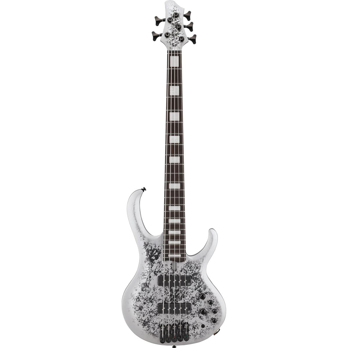 Ibanez BTB25TH5SLM Bass Guitar 5-String Silver Blizzard Matte