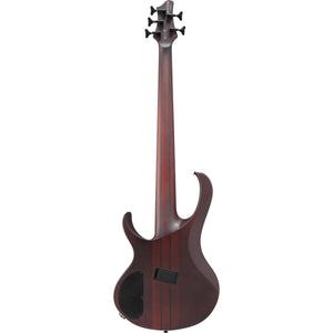 Ibanez BTB705LMNNF Bass Guitar 5-String Multi-Scale Natural Browned Burst Flat