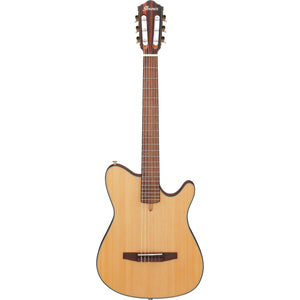 Ibanez FRH10N NTF Nylon String Guitar Natural Flat w/ Pickup