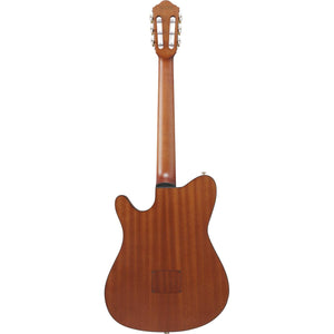 Ibanez FRH10N RGF Nylon String Guitar Rose Gold Metallic Flat w/ Pickup