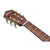 Ibanez FRH10N RGF Nylon String Guitar Rose Gold Metallic Flat w/ Pickup