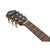 Ibanez FRH10NL BSF Nylon String Guitar Left-Handed Brown Sunburst Flat w/ Pickup