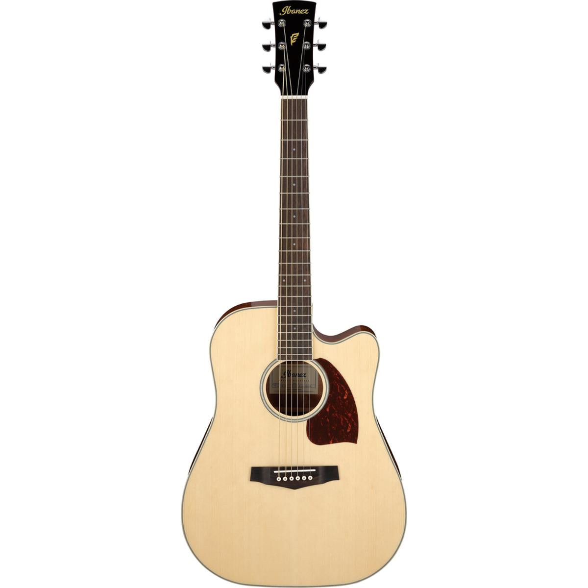 Ibanez PF16WCENT Acoustic Guitar Natural High Gloss w/ Pickup & Cutaway