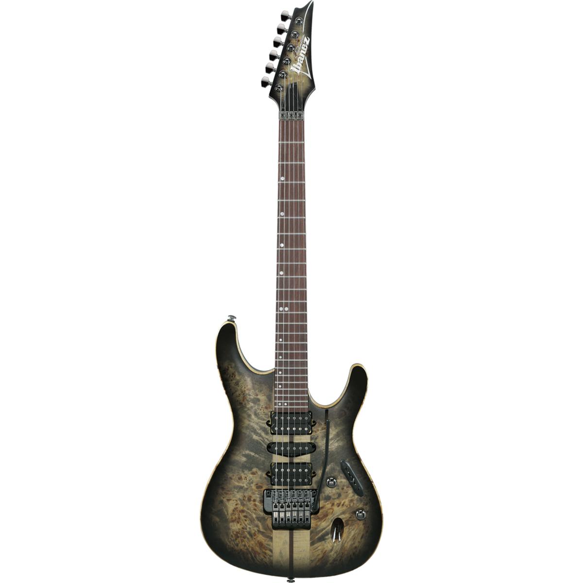Ibanez S1070PBZCKB Electric Guitar Charcoal Black Burst w/ Gigbag