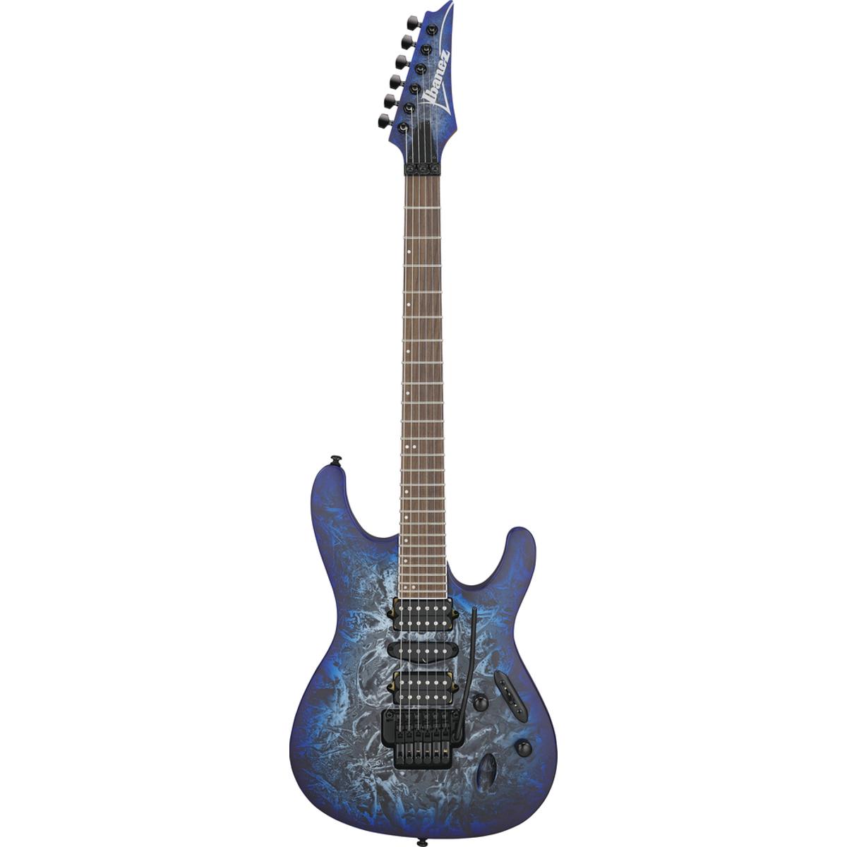 Ibanez S770CZM Electric Guitar Cosmic Blue Frozen Matte