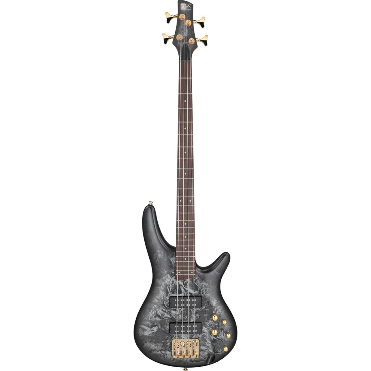 Ibanez SR300EDXBZM Bass Guitar Black Ice Frozen Matte