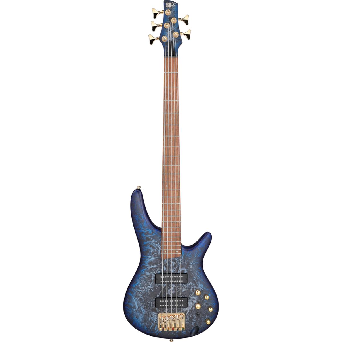 Ibanez SR305EDXCZM Bass Guitar 5-String Cosmic Blue Frozen Matte