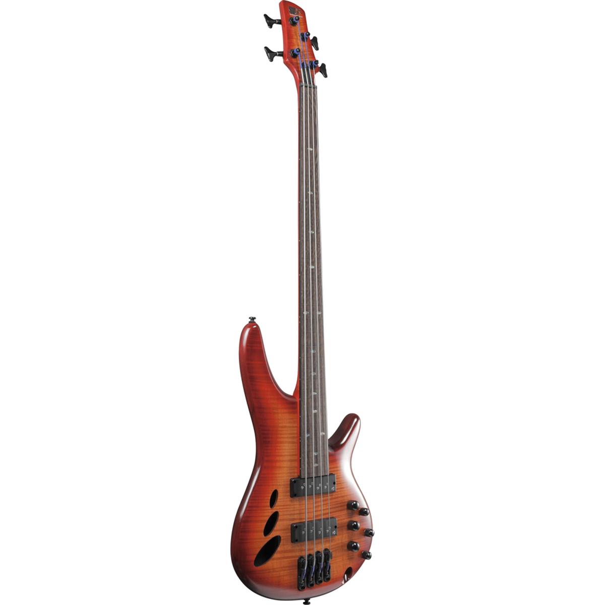 Ibanez SRD900FBTL Bass Guitar Fretless Brown Topaz Burst Low Gloss