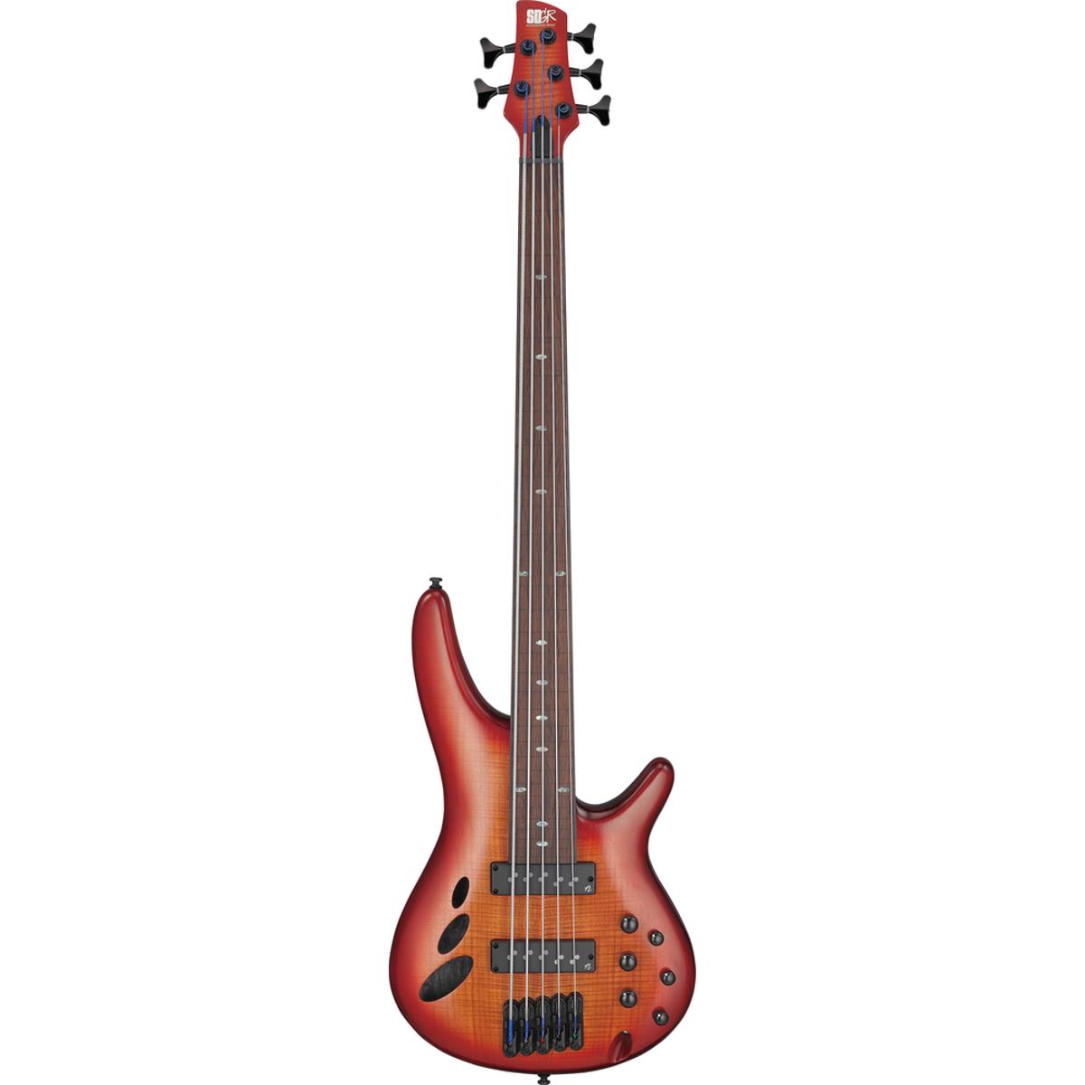 Ibanez SRD905FBTL Bass Guitar 5-String Brown Topaz Burst Low Gloss