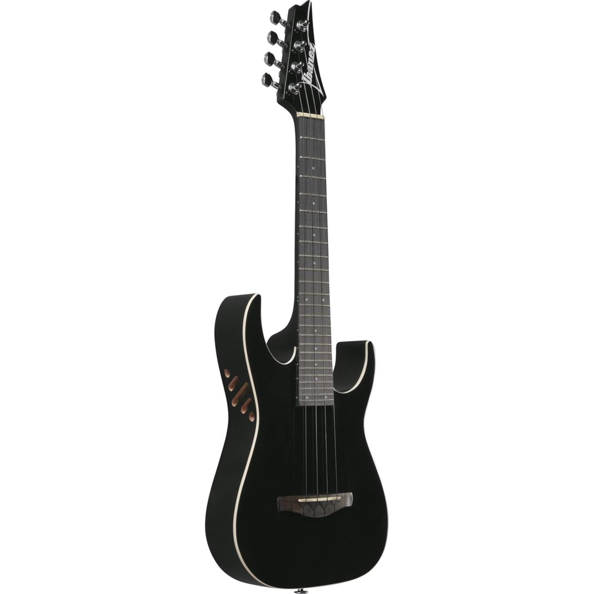 Ibanez URGT100A RG Style Tenor Ukulele Black w/ Gig Bag