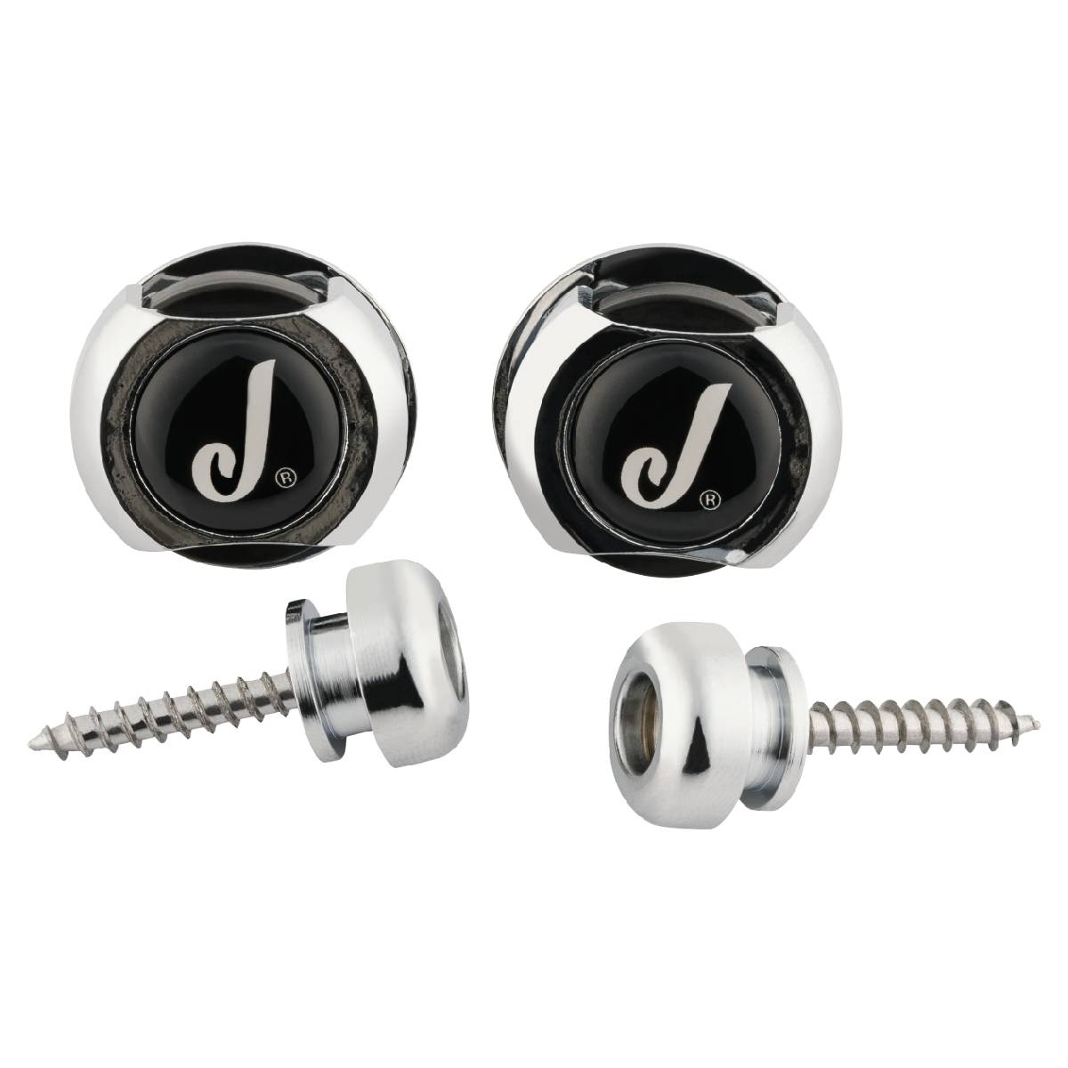 Jackson Guitar Strap Locks Chrome - 2990000004