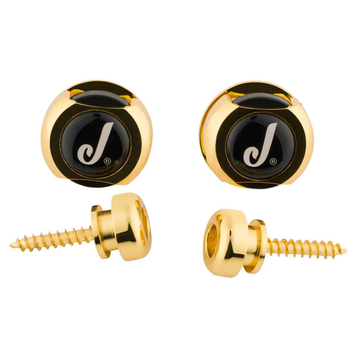 Jackson Guitar Strap Locks Gold - 2990000003