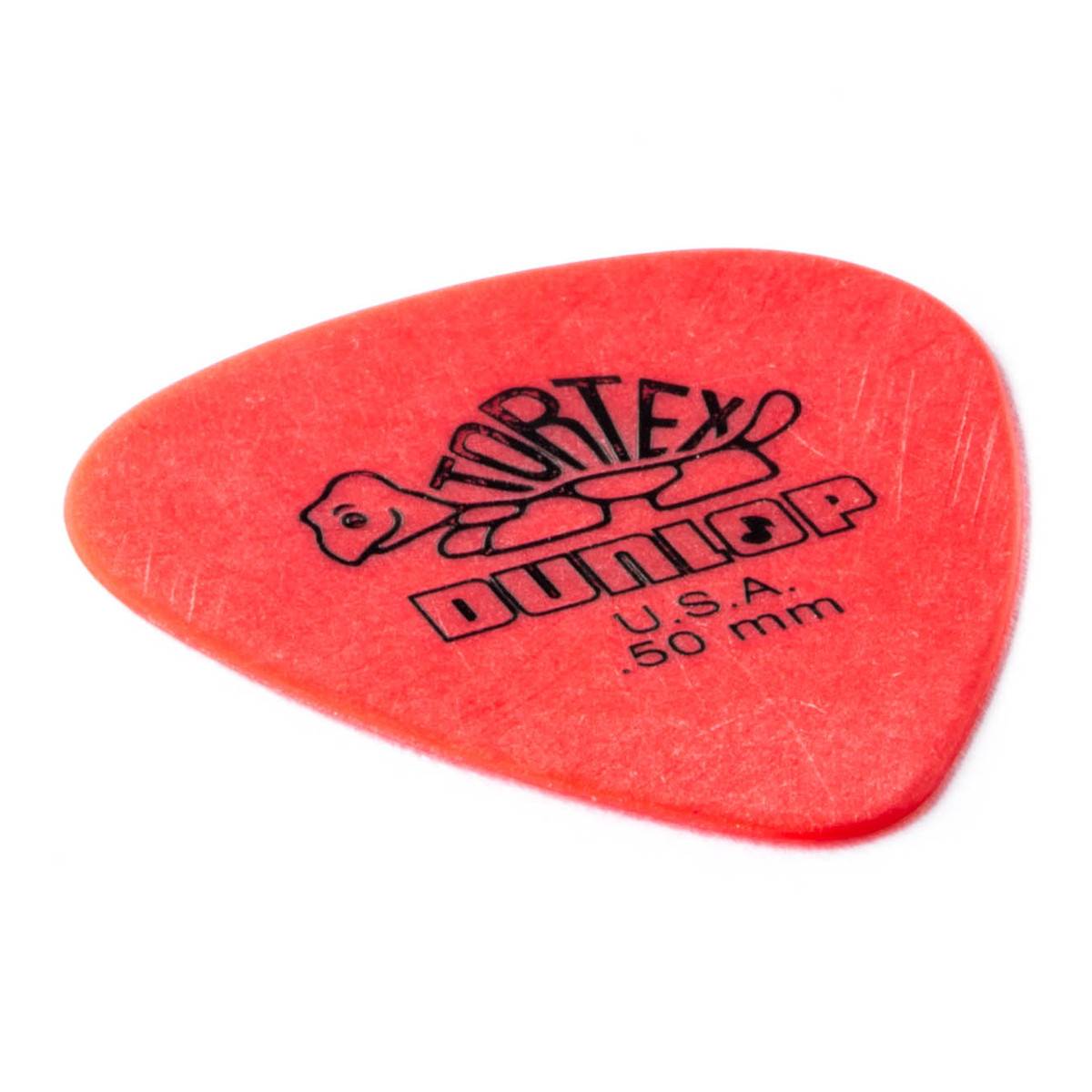 Jim Dunlop Guitar Picks Players .50mm Tortex Standard Qty 12 Pick Pack - Red JP150 418P.50