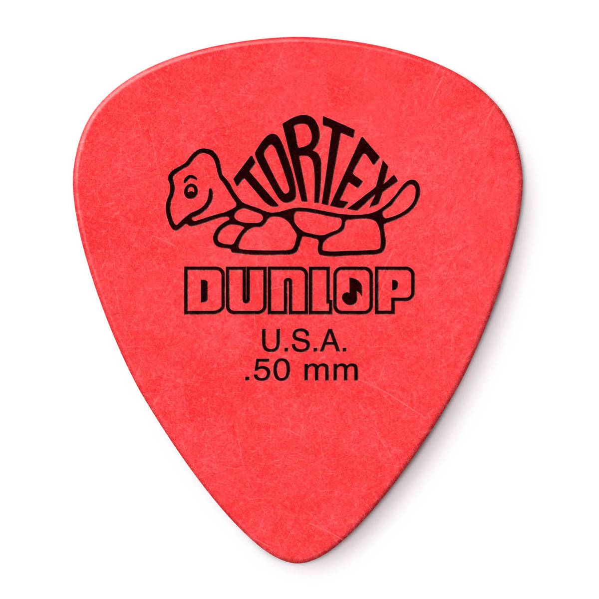 Jim Dunlop Guitar Picks Players .50mm Tortex Standard Qty 12 Pick Pack - Red JP150 418P.50