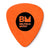 Jim Dunlop Guitar Pick .60mm Tortex Standard - Orange w/ Belfield Music BM Logo (Single)