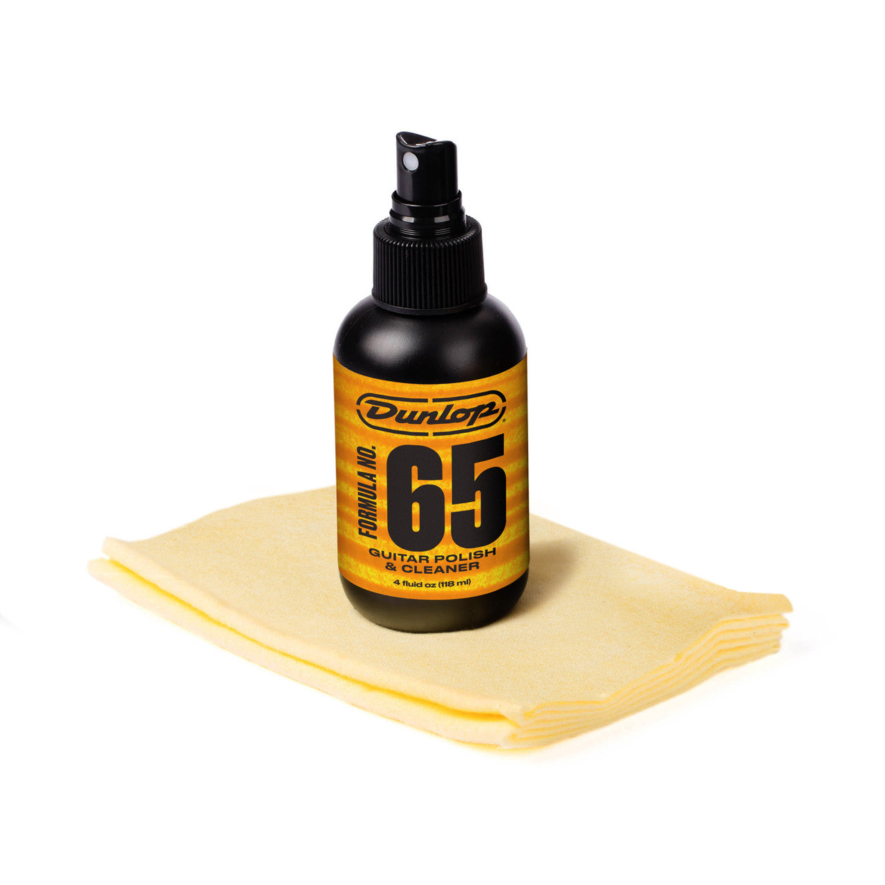 Jim Dunlop Formula No. 65 Guitar Polish & Cleaner w/ Cloth - J6541