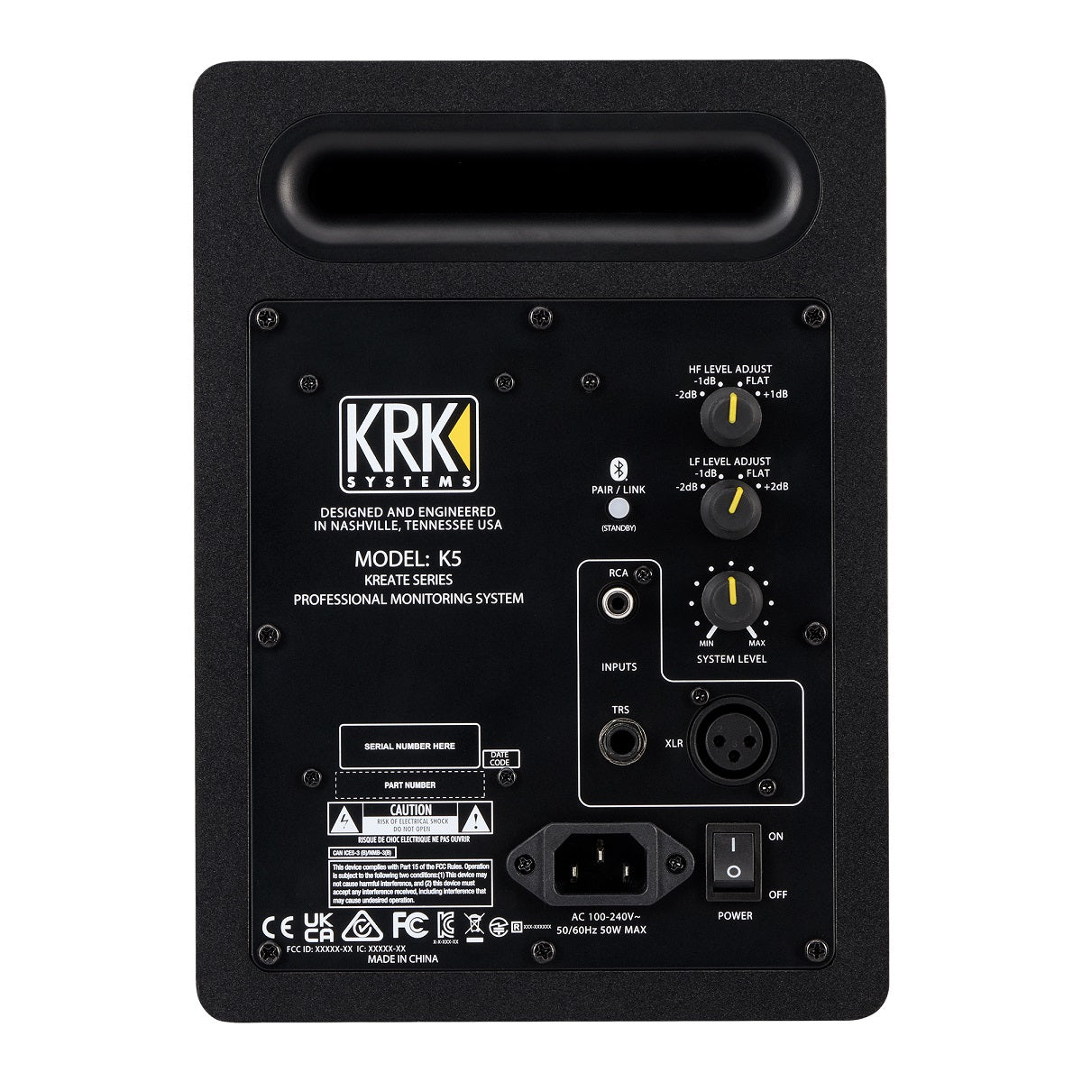 2 x KRK Kreate K5 Powered Nearfield Studio Monitor (Pair)