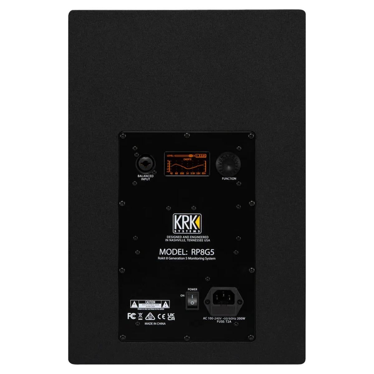 KRK Rokit 8 Gen5 203W 8inch Active Studio Monitor w/ DSP