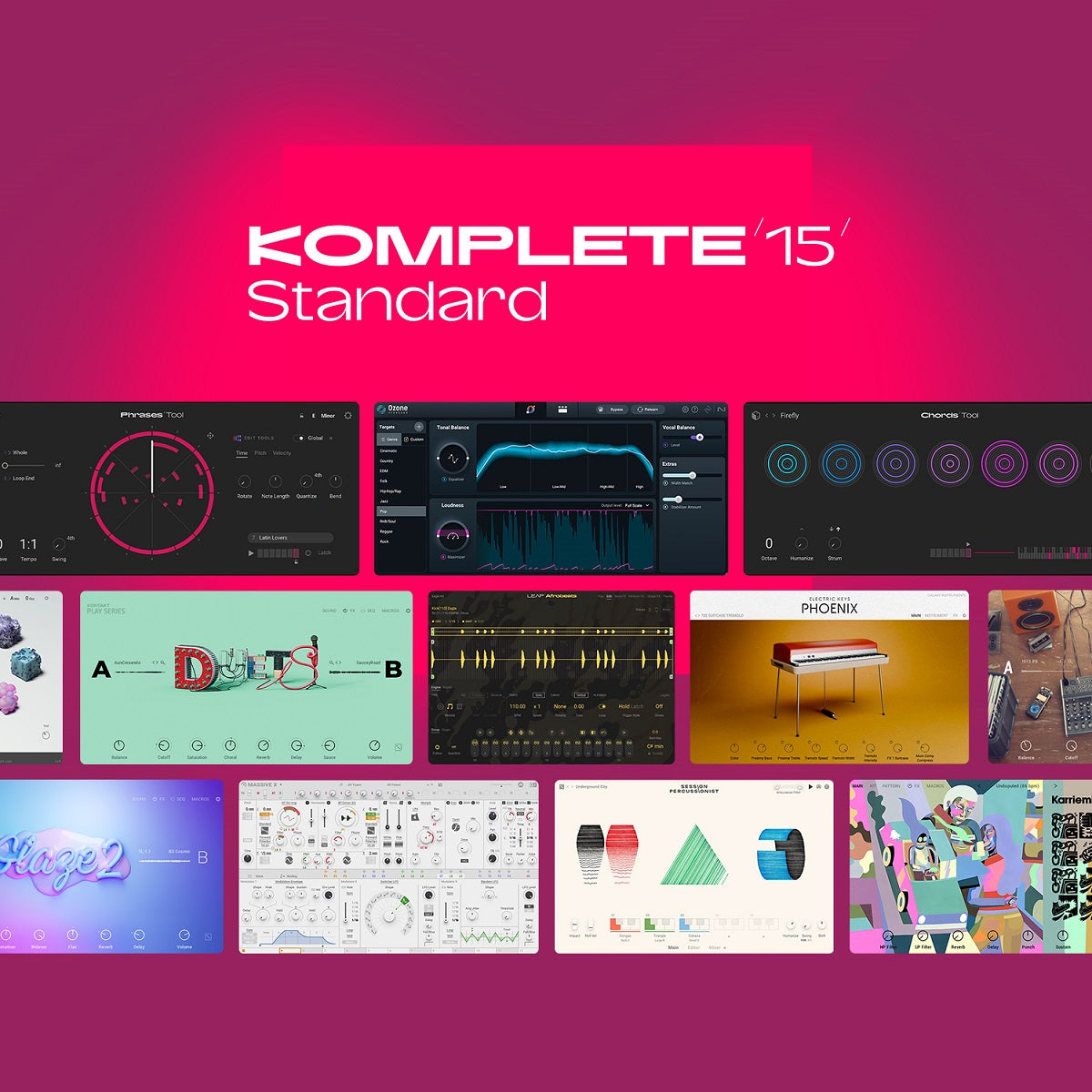 Native Instruments NI Komplete 15 Standard - DOWNLOAD CODE