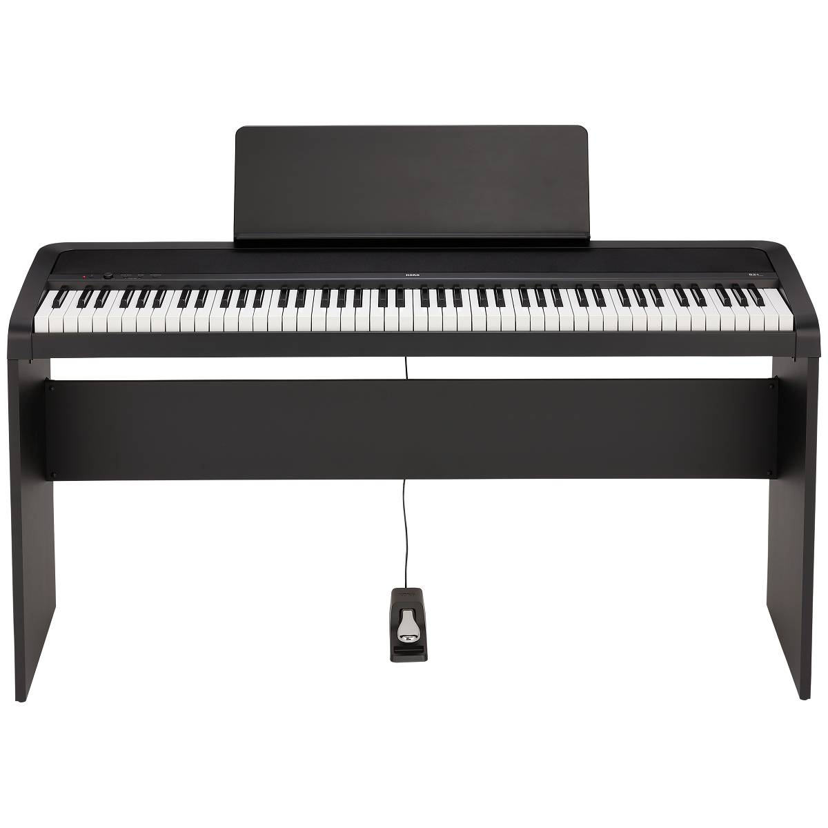 Korg B2 PLUS Digital Piano Black w/ Wooden Stand