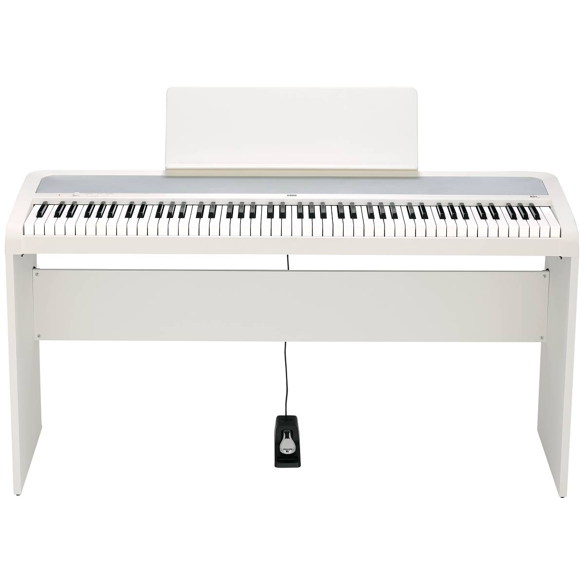 Korg B2 PLUS Digital Piano White w/ Wooden Stand