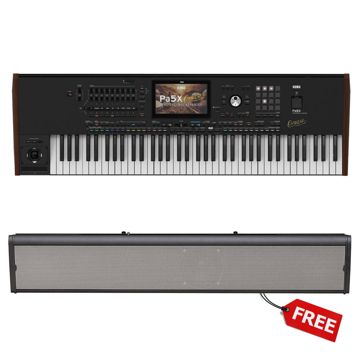 Korg PA5X-76 Professional Arranger Keyboard 76-Key - Oriental Edition