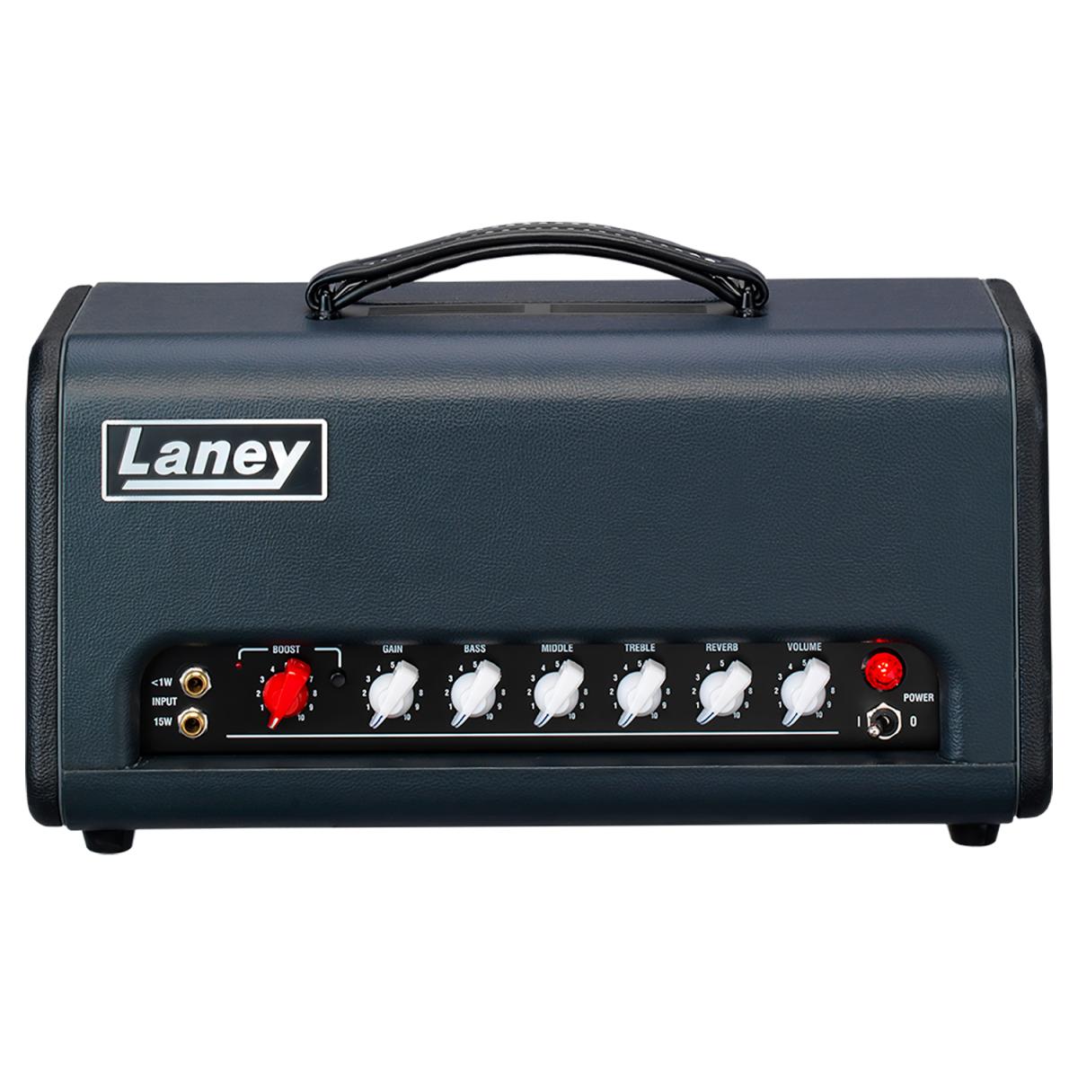 Laney CUB-SuperTop Guitar Amplifier 15W Valve Amp Head w/ Reverb