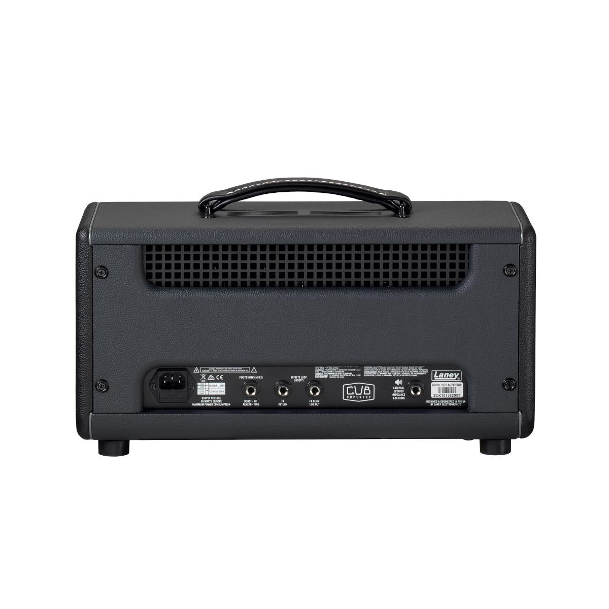 Laney CUB-SuperTop Guitar Amplifier 15W Valve Amp Head w/ Reverb