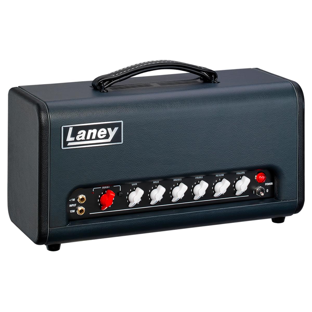 Laney CUB-SuperTop Guitar Amplifier 15W Valve Amp Head w/ Reverb