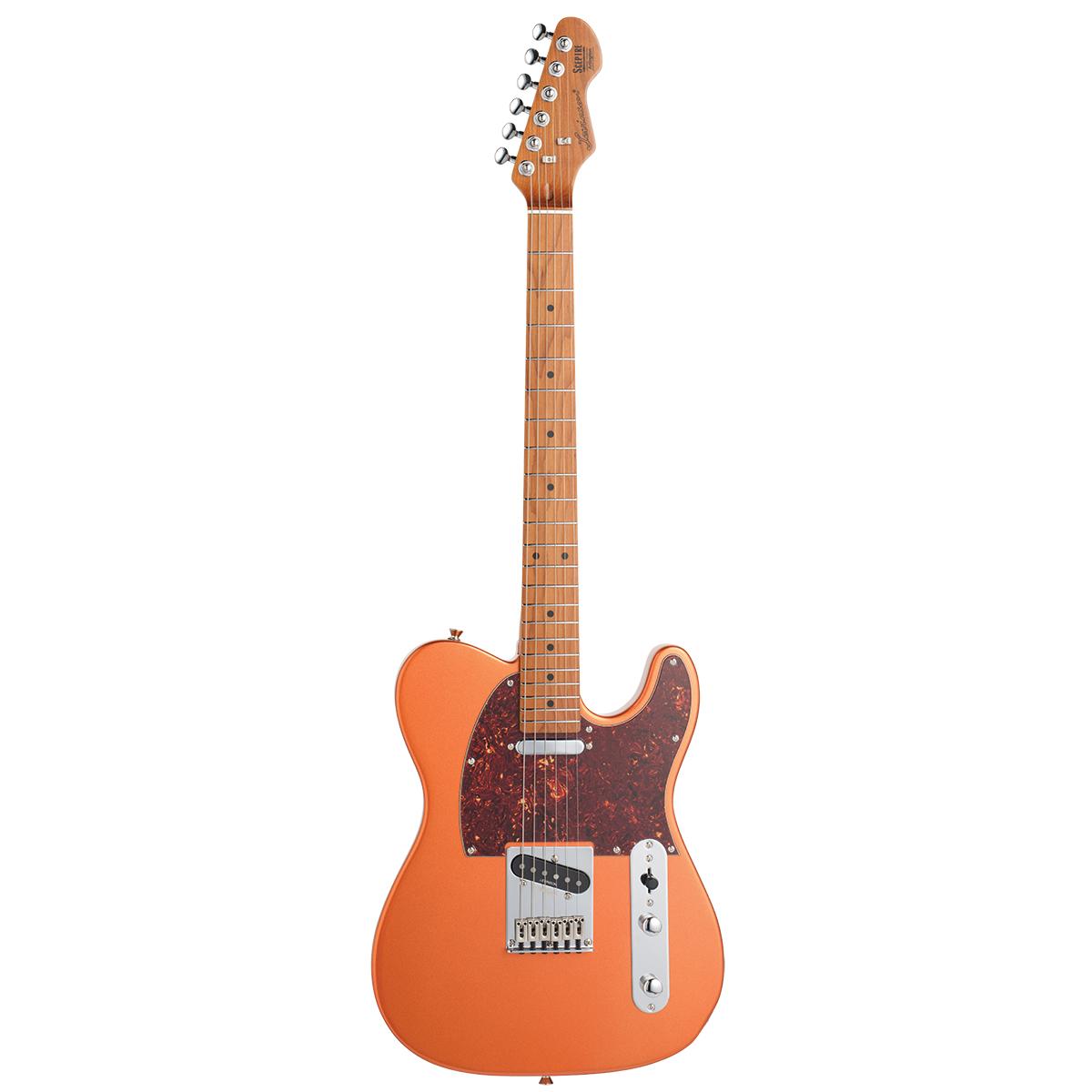 Levinson Sceptre Arlington Standard Electric Guitar SS Maple FB Sienna Metallic Copper