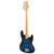 Levinson Sceptre DeSoto Custom Bass Guitar Roasted Maple FB See Thru Ocean Blue
