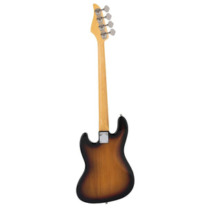 Levinson Sceptre DeSoto Standard Bass Guitar Black Walnut FB 3-Tone Sunburst