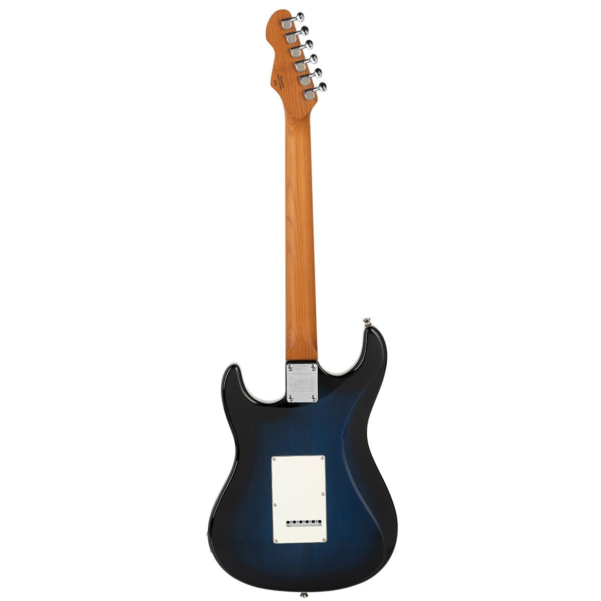 Levinson Sceptre Ventana Deluxe Electric Guitar HSS Laurel FB See Thru Ocean Blue