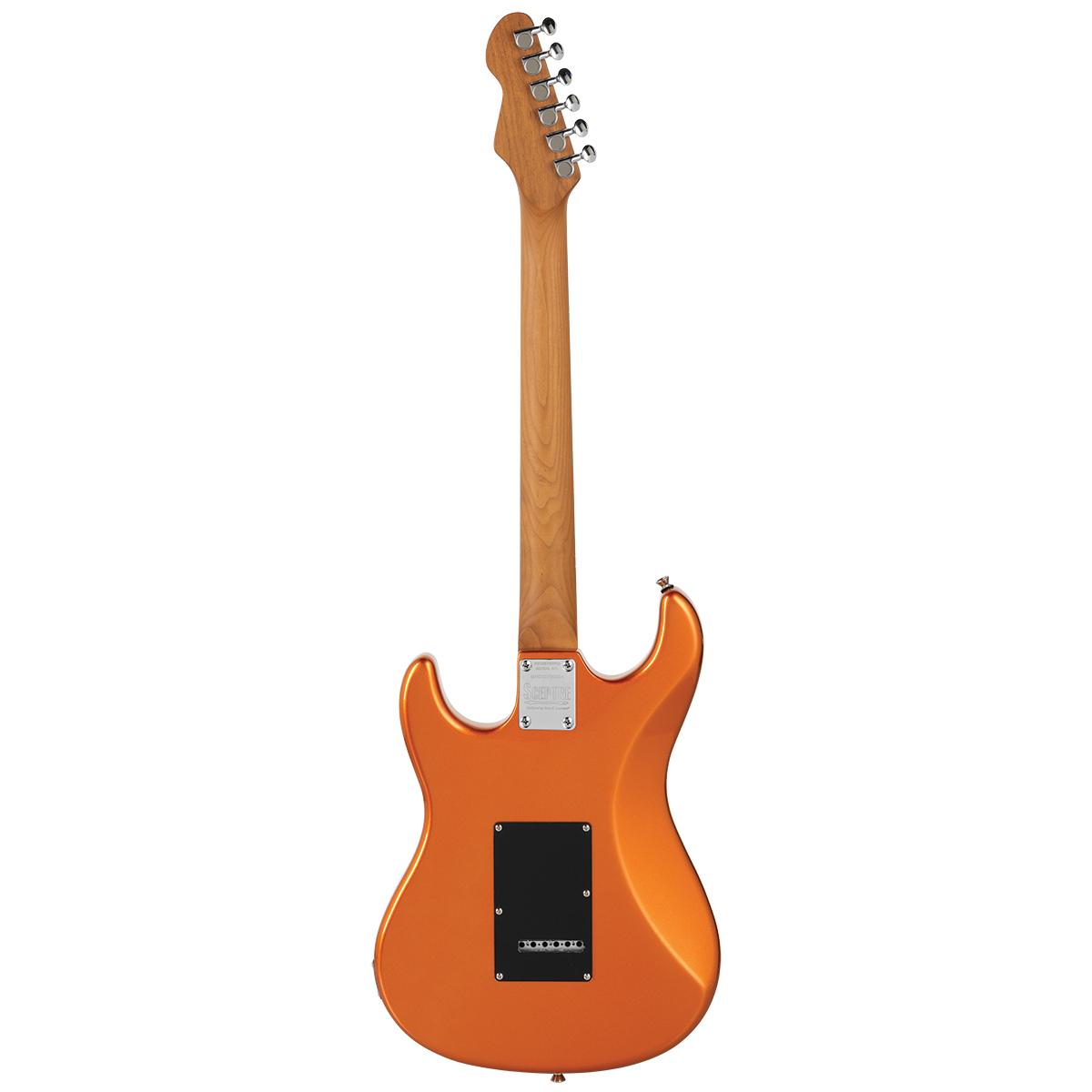 Levinson Sceptre Ventana Standard Electric Guitar SSS Laurel FB Sienna Metallic Copper