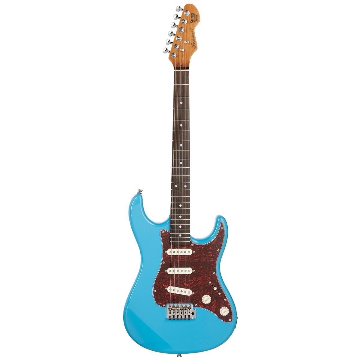 Levinson-Sceptre-Ventana-Standard-Electric-Guitar-SSS-Laurel-FB-Sonic-Blue