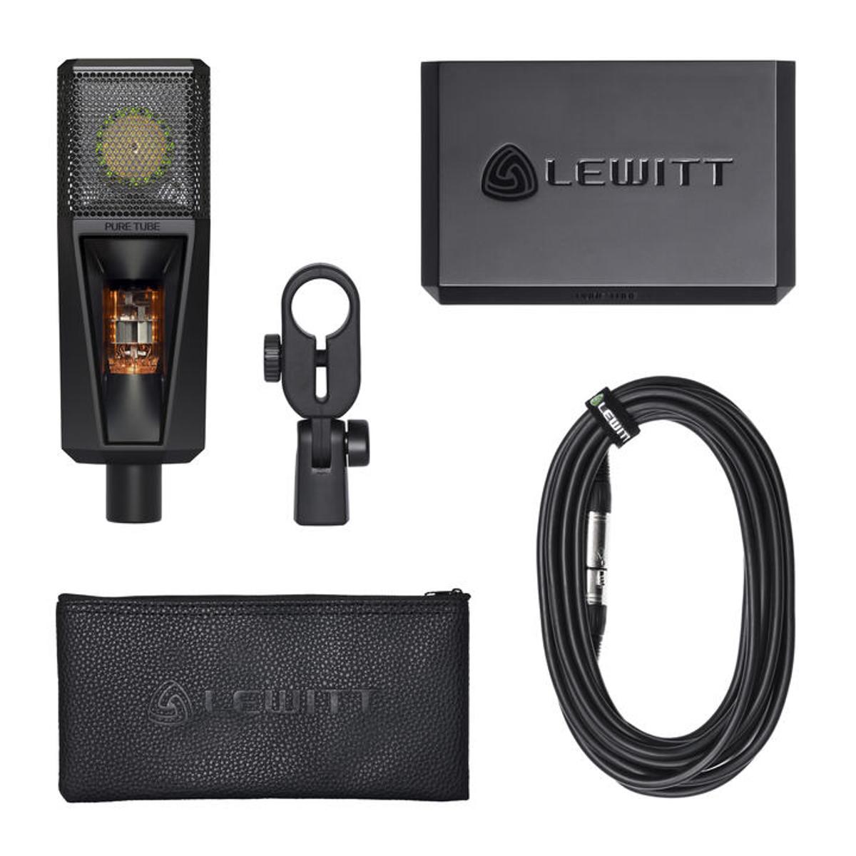 Lewitt Audio PureTube Condensor Microphone Essential Set Belfield Music