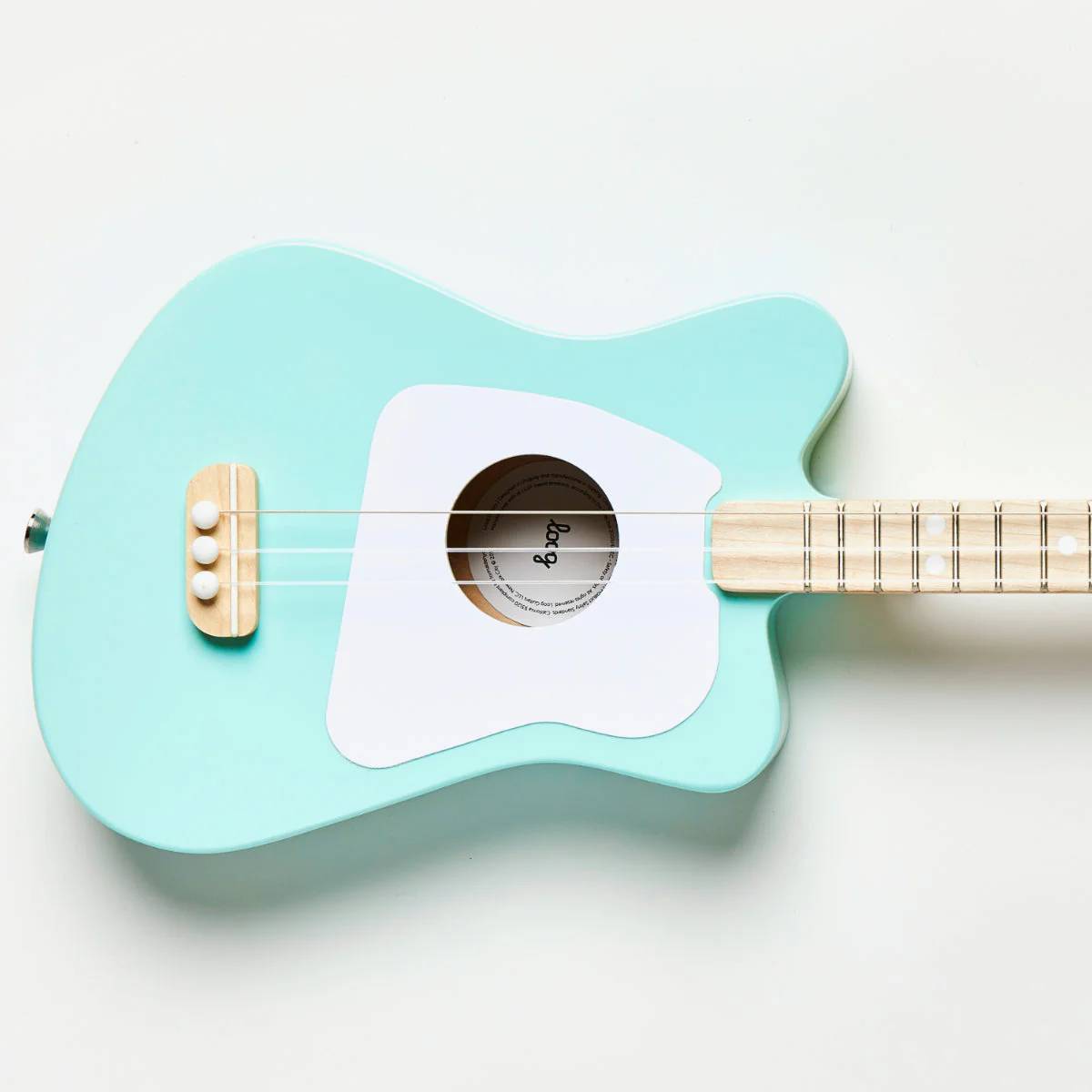 Loog Mini Acoustic Guitar - Green + Accessory Pack (Ages 3+)