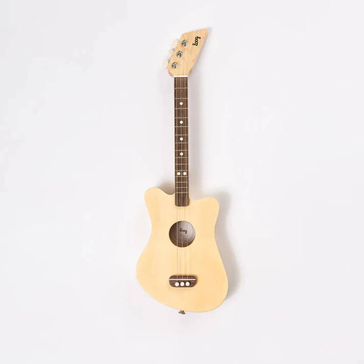Loog Mini Acoustic Guitar - Natural + Accessory Pack (Ages 3+)