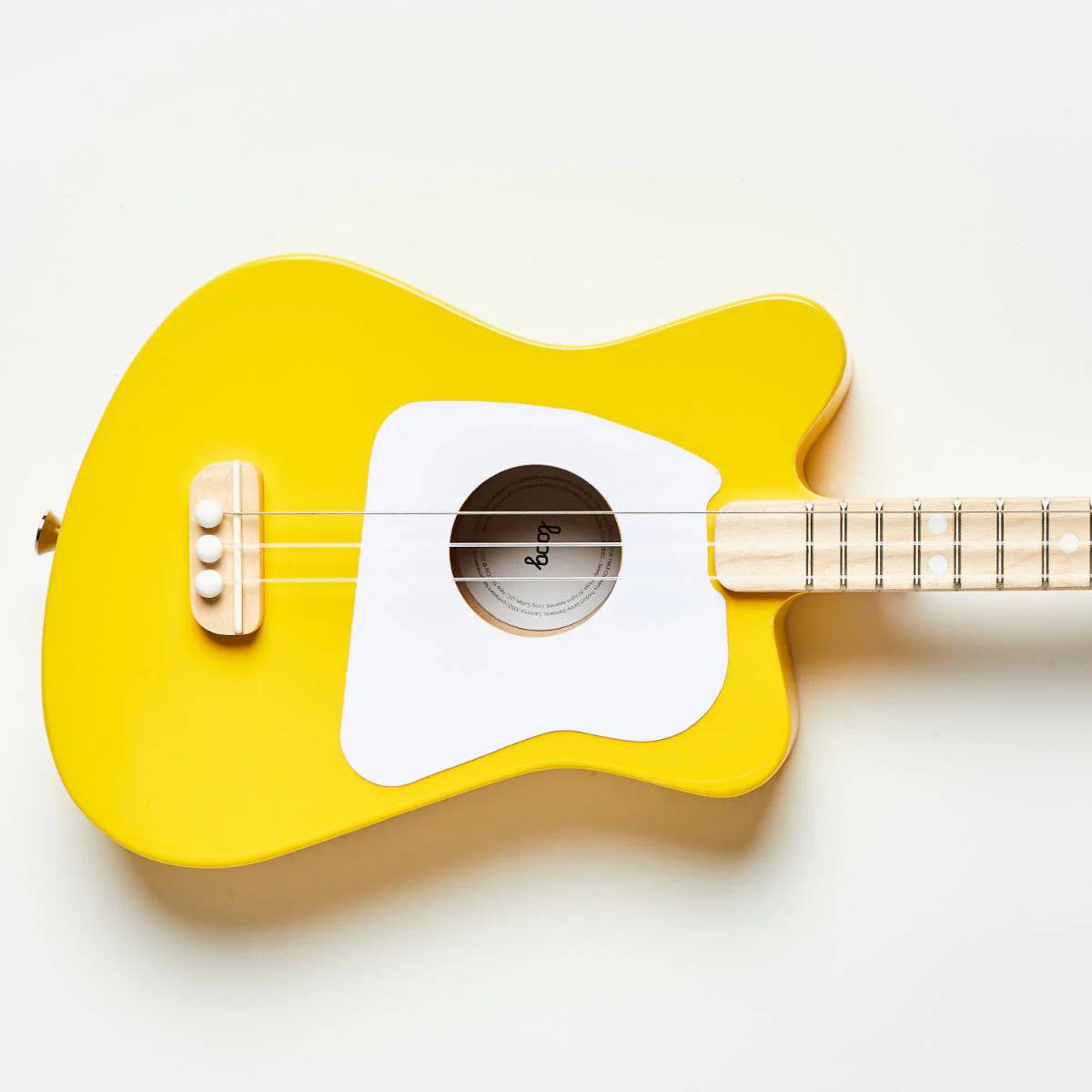 Loog Mini Acoustic Guitar - Yellow + Accessory Pack (Ages 3+)