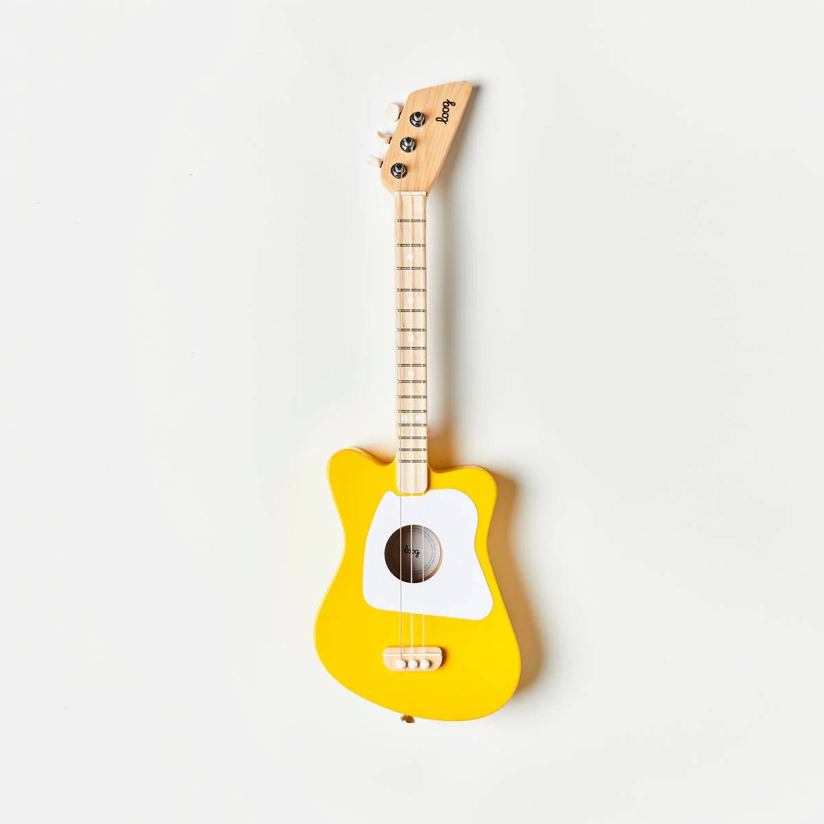 Loog Mini Acoustic Guitar - Yellow + Accessory Pack (Ages 3+)