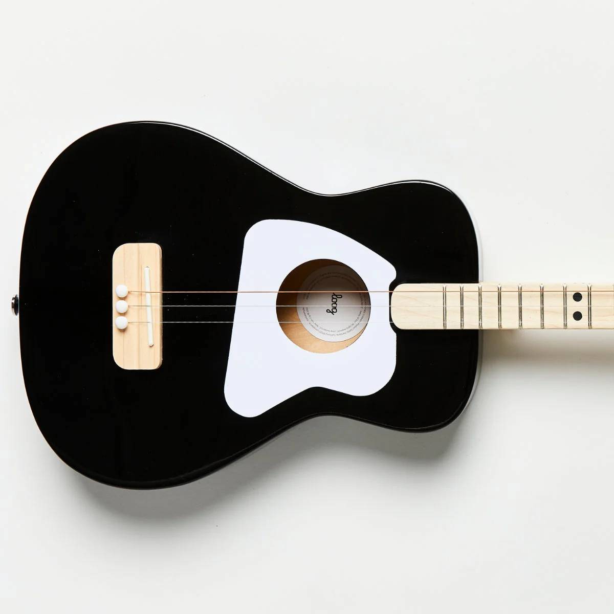 Loog Pro Acoustic Guitar - Black (Ages 7+)