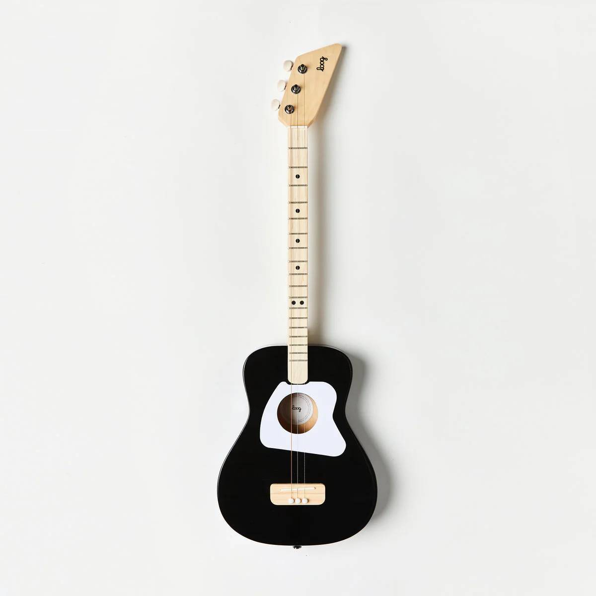 Loog Pro Acoustic Guitar - Black (Ages 7+)