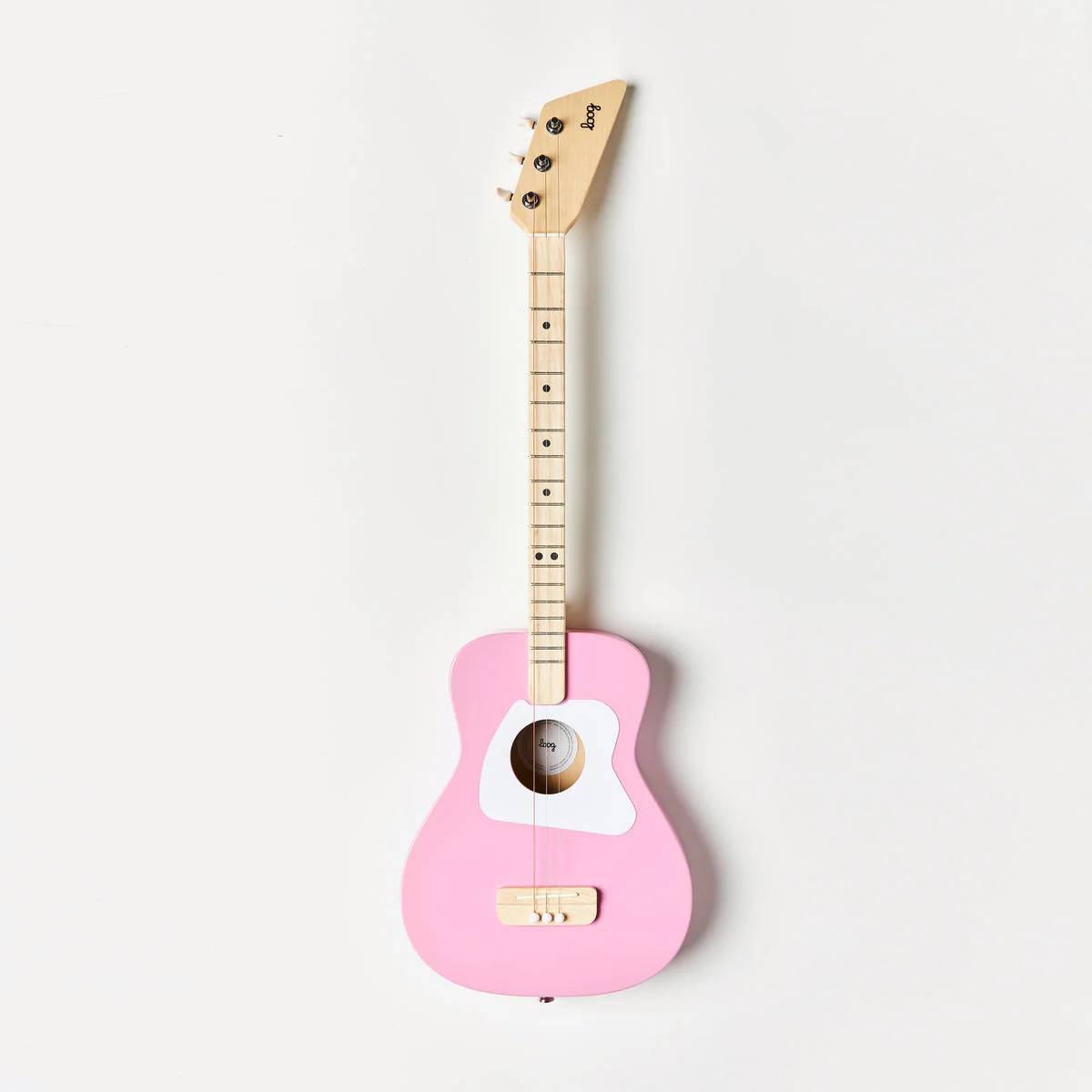 Loog Pro Acoustic Guitar - Pink (Ages 7+)