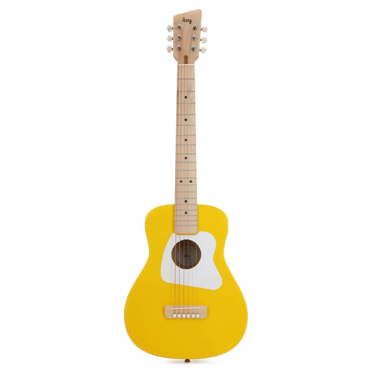 Loog Pro VI Acoustic Guitar 6-String - Yellow (Ages 9+)