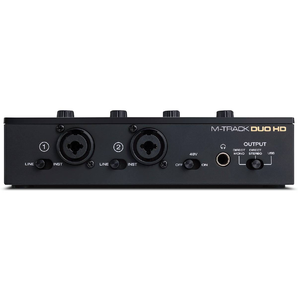 M-Audio M-Track Duo HD USB Audio Interface Pack w/ Headphones & Microphone