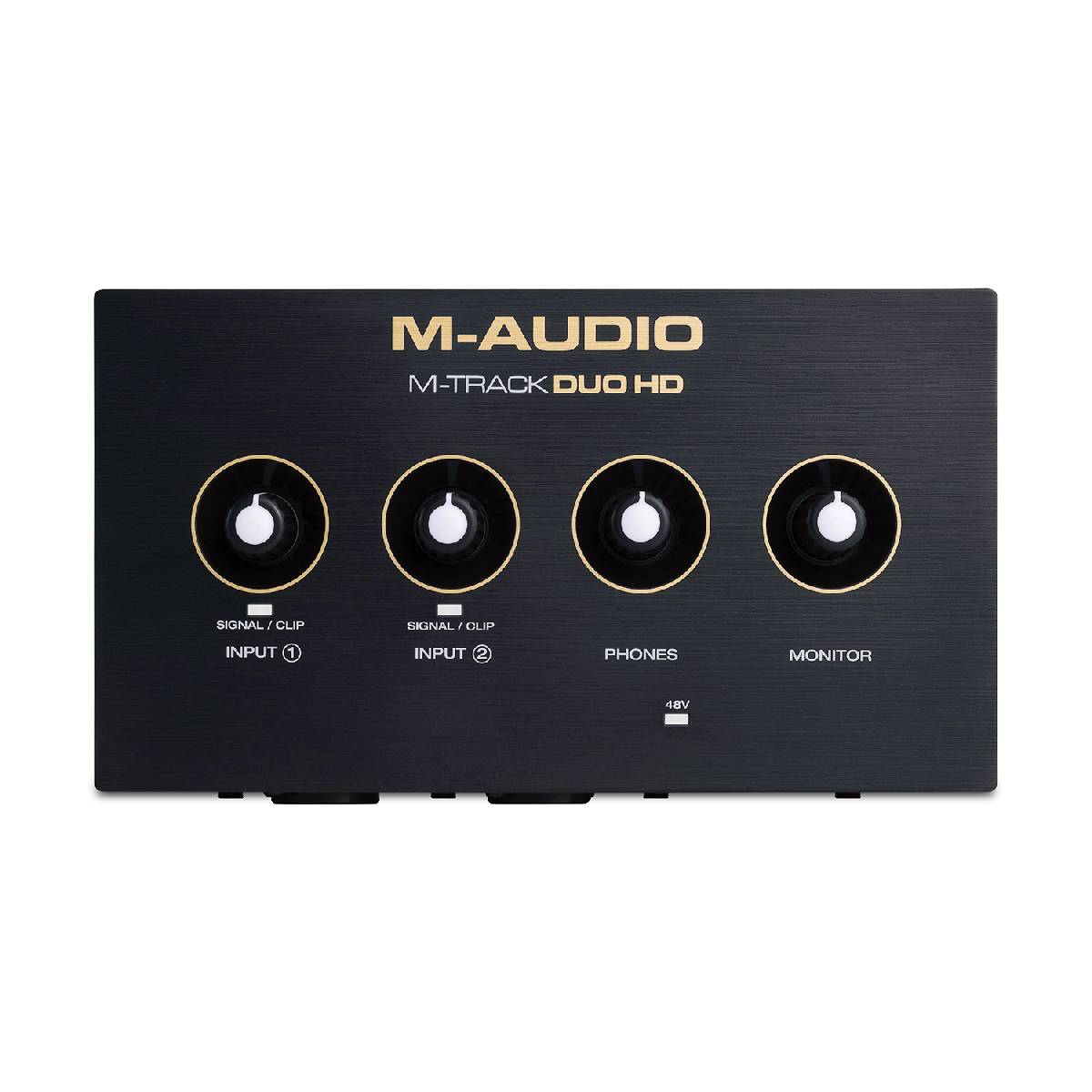 M-Audio M-Track Duo HD USB Audio Interface Pack w/ Headphones & Microphone