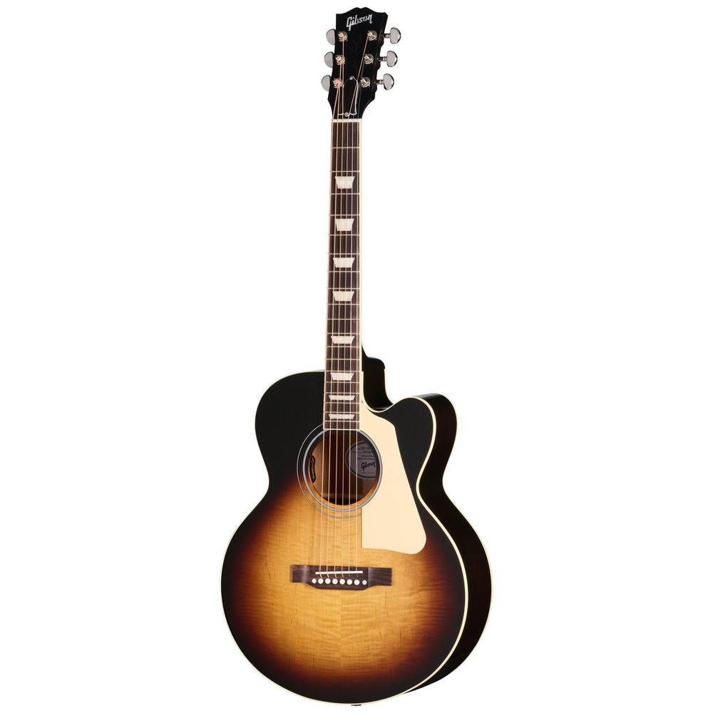 Gibson Les Paul Parlor Acoustic Guitar Vintage Sunburst w/ Pickup &amp; Hardcase - MCSBLPPVS