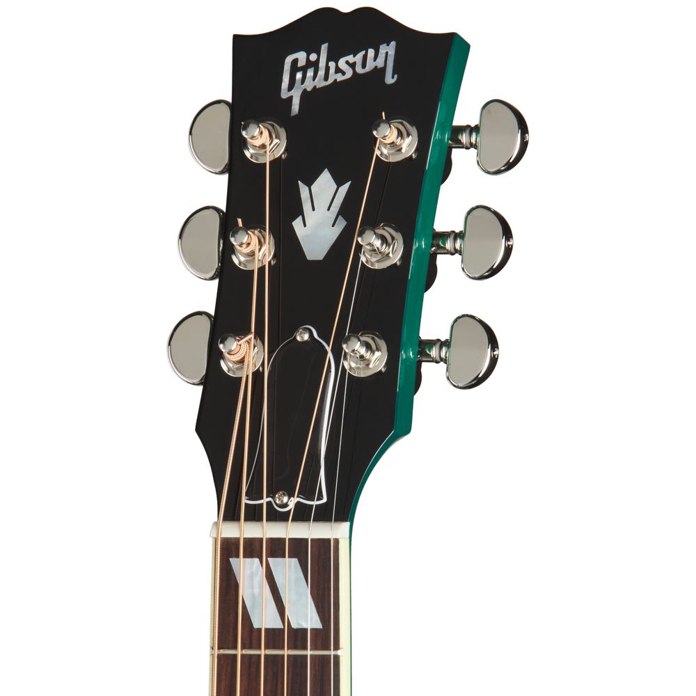 Gibson Hummingbird Standard Acoustic Guitar Translucent Teal - MCSSHBSG